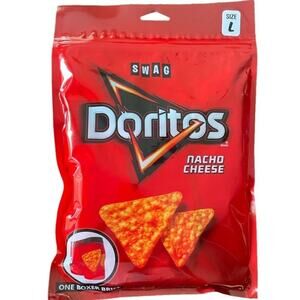 Doritos Nacho Cheese Swag Men's Boxer Briefs Red Old School Size Large‎ NWT